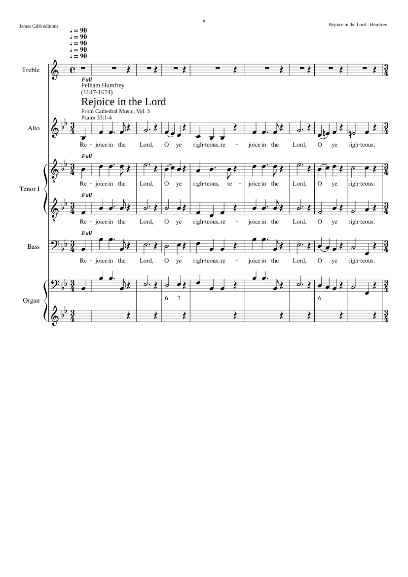 Rejoice in the Lord O ye righteous