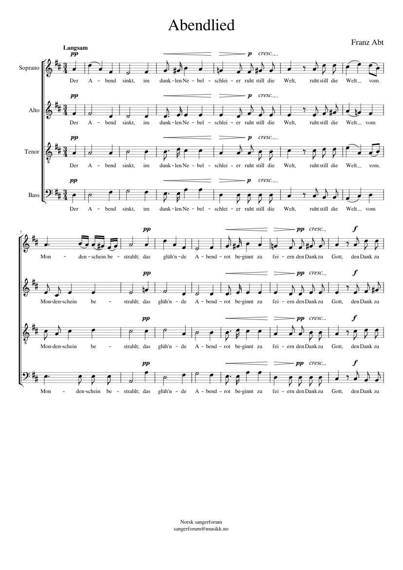 Abendlied