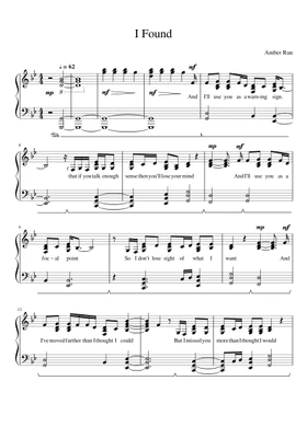 Free Amber Run sheet music | Download PDF or print on Musescore.com