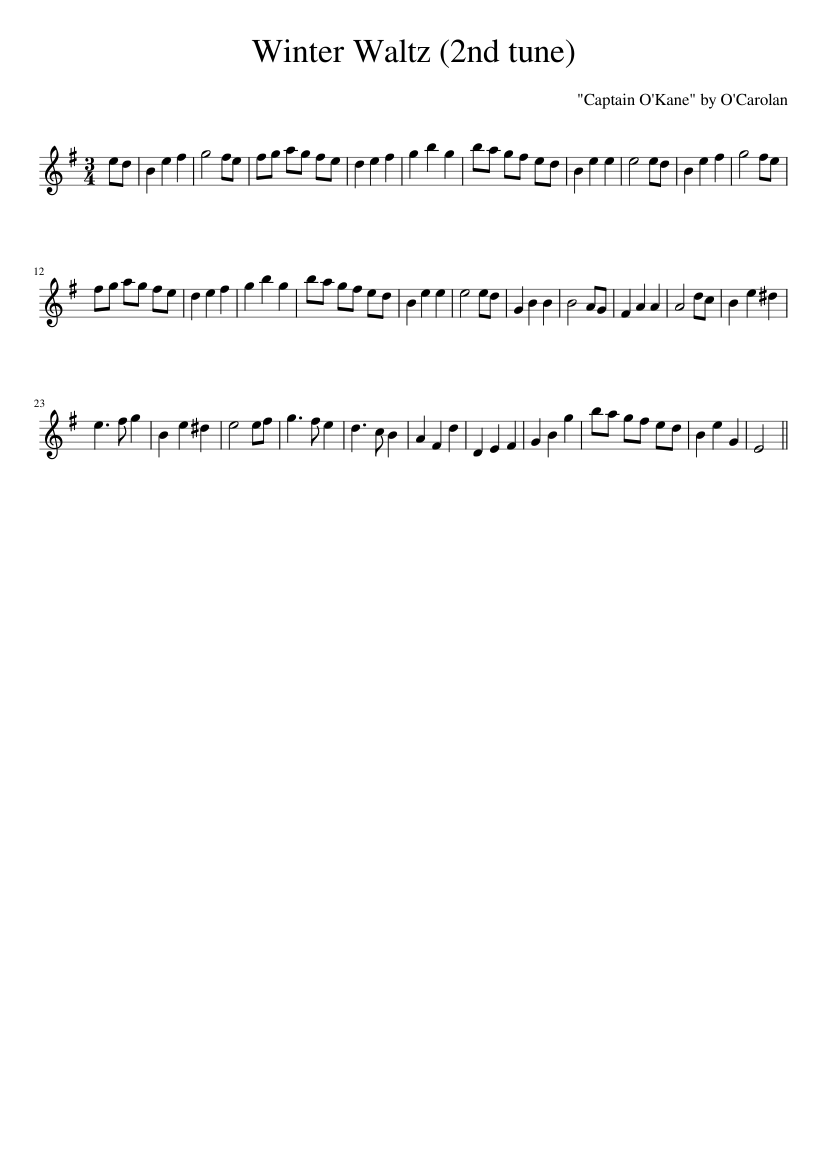 Winter Waltz