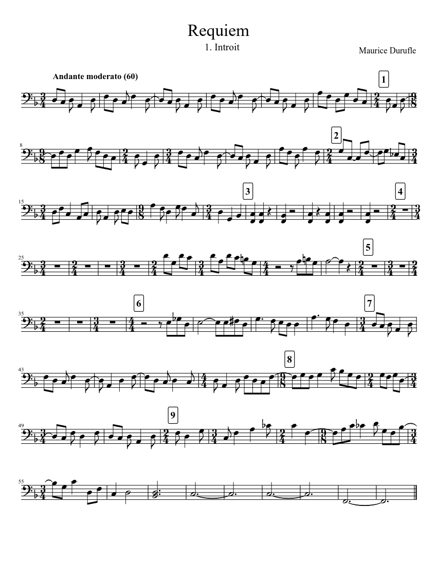 REQUIEM, PDF, Música clásica