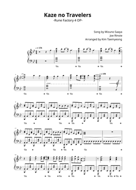 Sheet Music Musescore Com Mv baru fujii kaze untuk lagu: sheet music musescore com