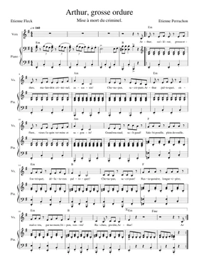 Free Tchouka by Etienne Perruchon sheet music | Download PDF or print on  Musescore.com