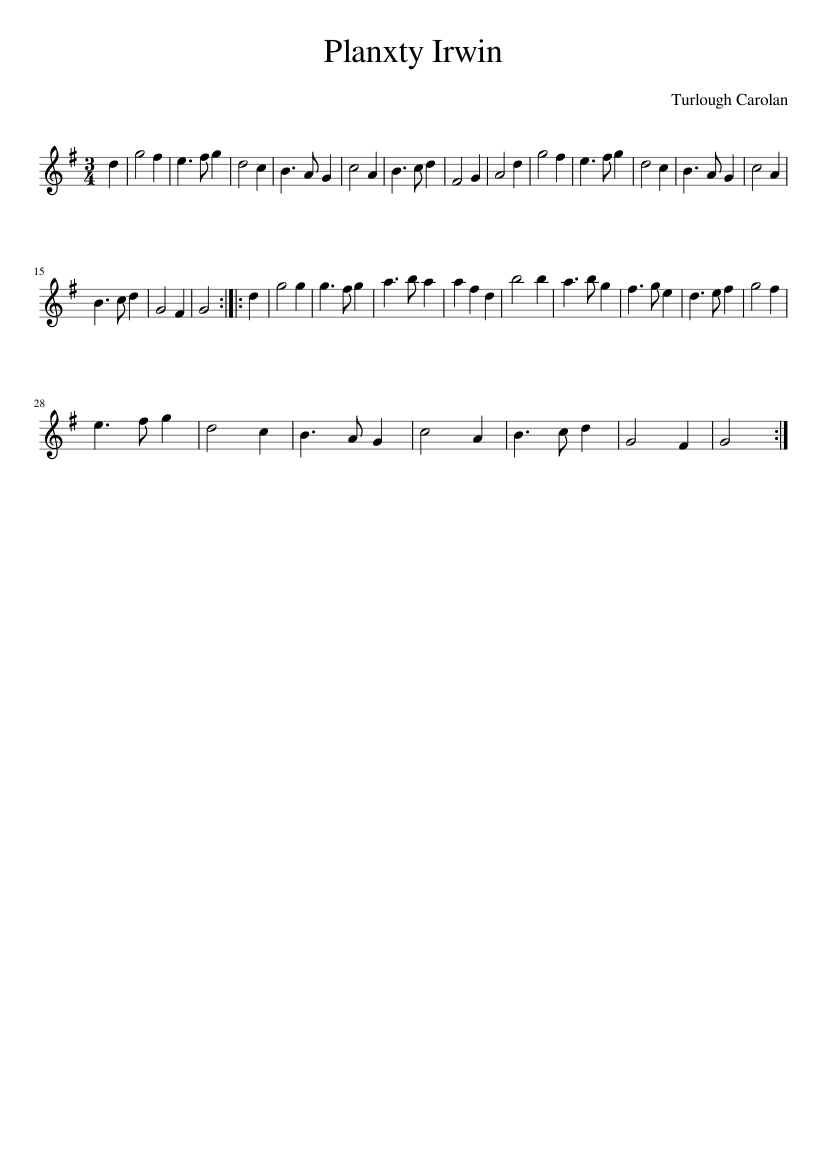 PLANXTY IRWIN