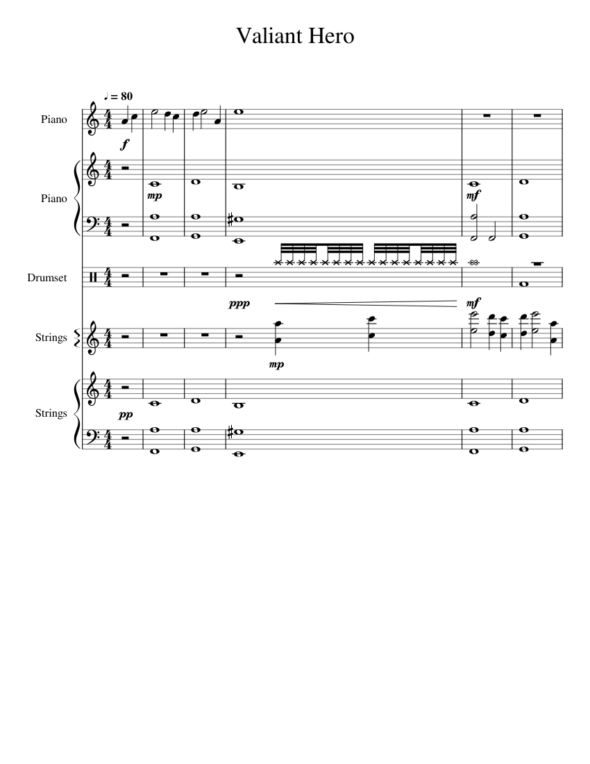 Valiant Hero Henry Stickmin Completing The Mission Sheet Music For Valiant hero henry stickmin completing the mission sheet music for
