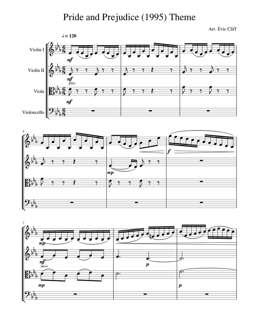 Pride and Prejudice 1995 Theme - piano tutorial
