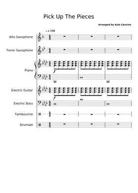 Pick up the Pieces - Tenor Sax by Average White Band - Jazz Ensemble -  Digital Sheet Music