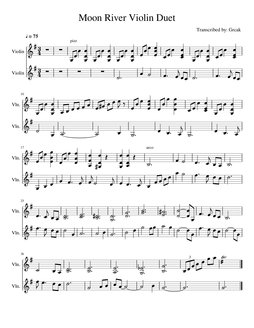 Moon River - piano tutorial
