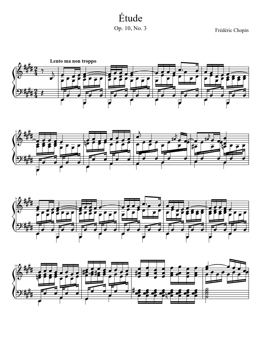 Études Op.10