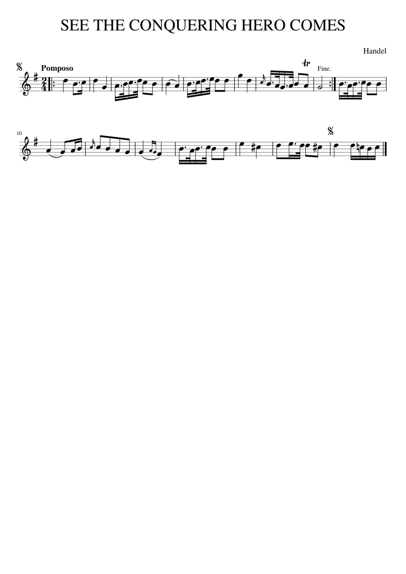 Judas Maccabaeus HWV 63