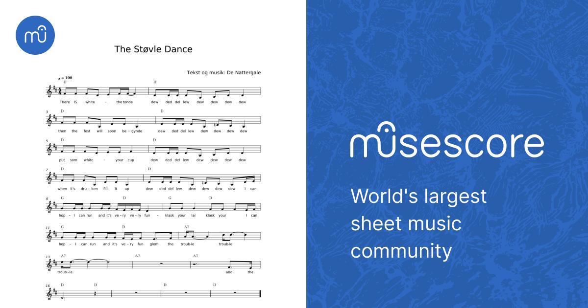 The Støvle Dance - De Nattergale Sheet music for Piano (Solo) Easy |  Musescore.com