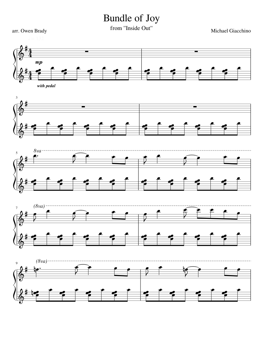 Bundle Of Joy Sheet music for Piano (Solo) | Musescore.com