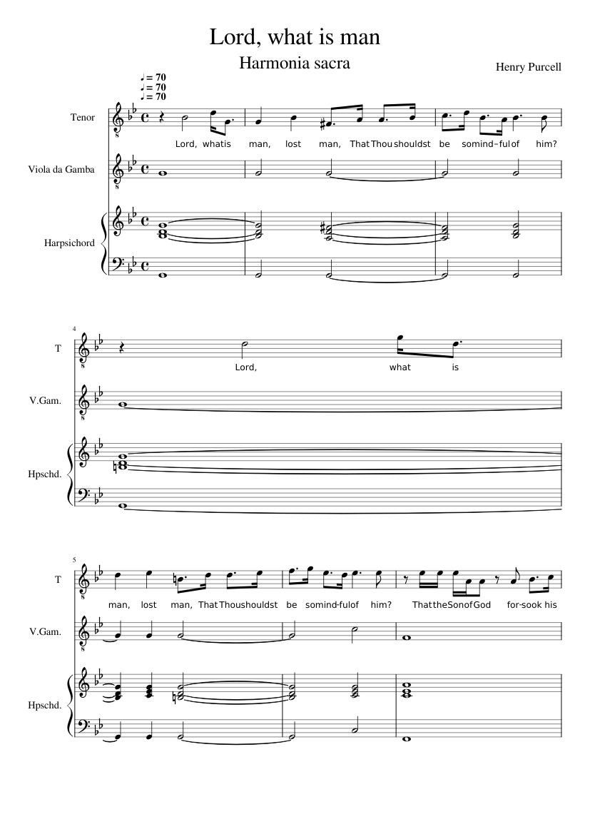 A Divine Hymn Lord what is man? Lost man?