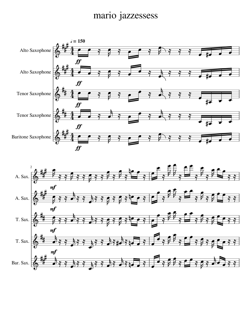 Mario Jazz Soli - piano tutorial