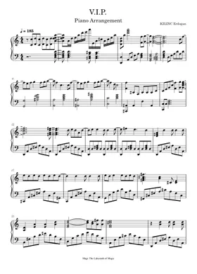 Free V.i.p. by Sid sheet music | Download PDF or print on Musescore.com