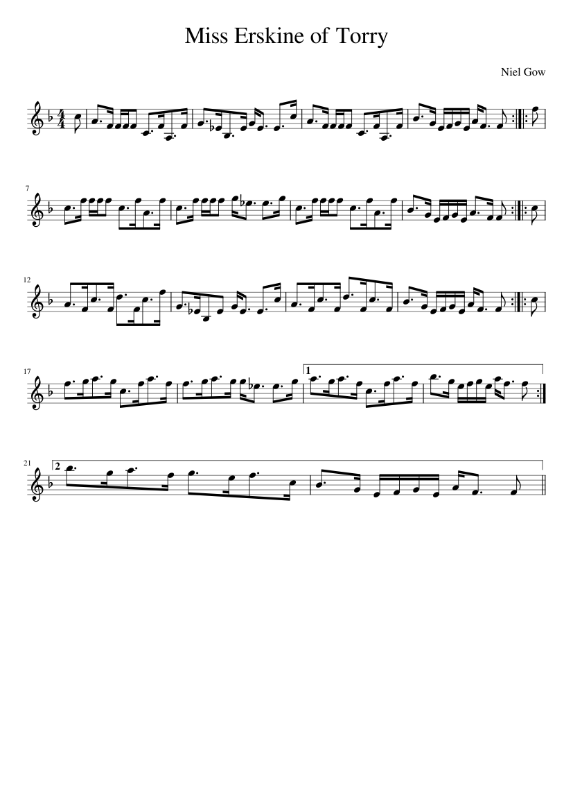 Miss Erskine of Torry