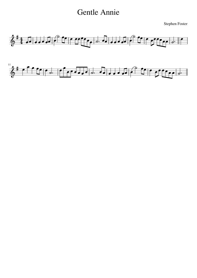 Gentle Annie