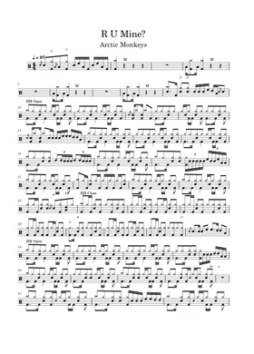 Free R U Mine by Arctic Monkeys sheet music | Download PDF or print on  Musescore.com