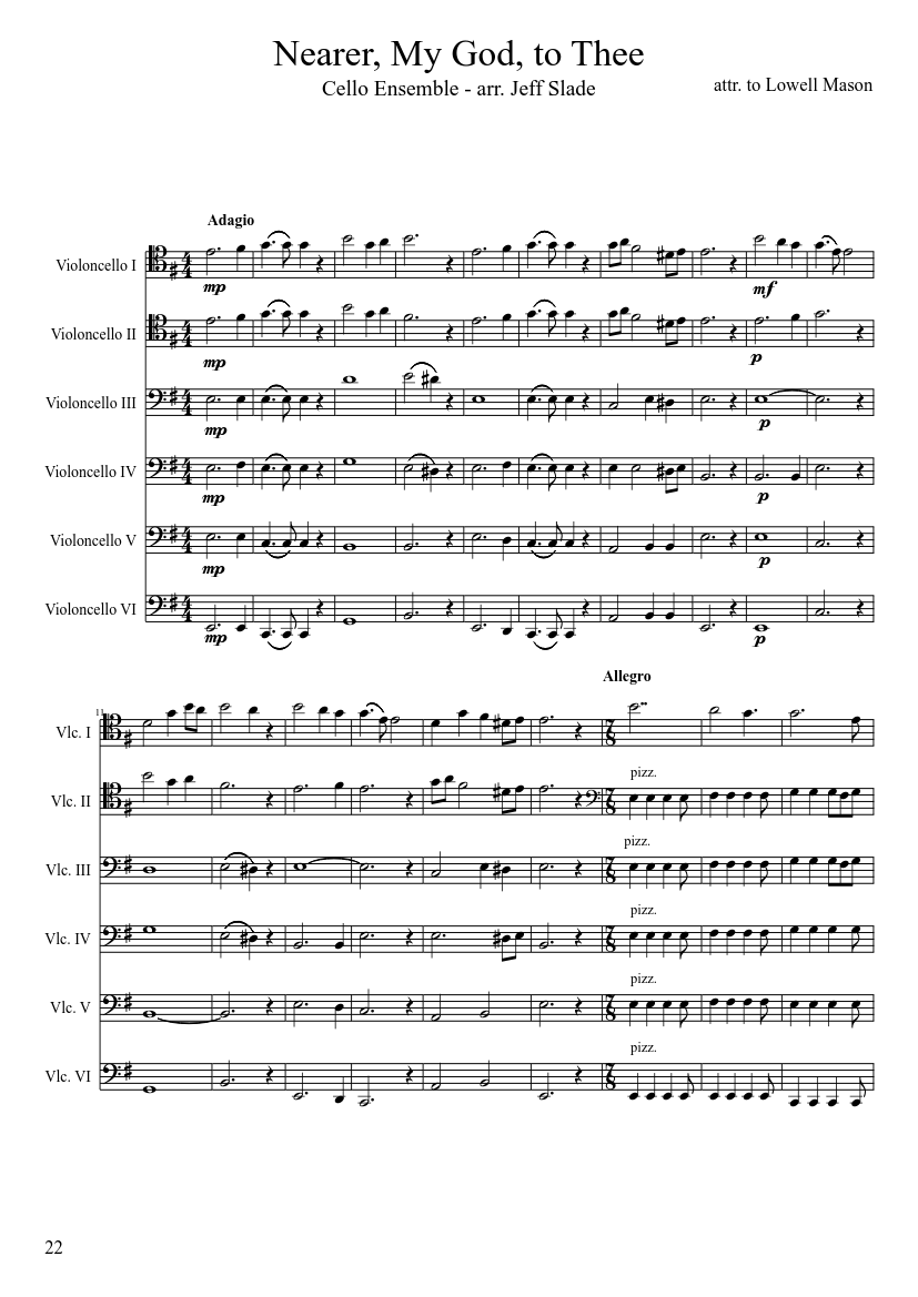 Nearer My God to Thee