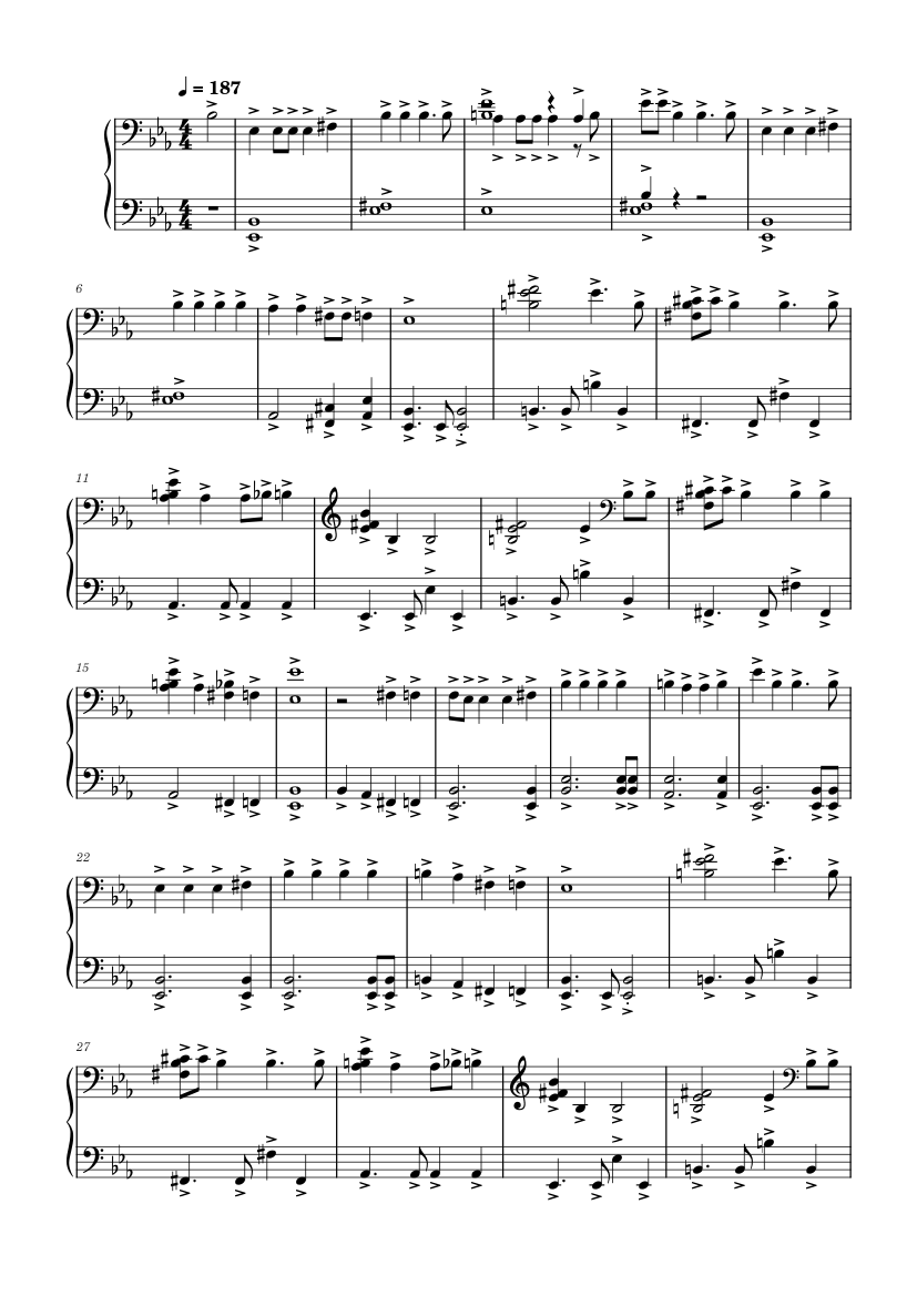 Wellerman Sea Shanty Piano Arrangement Sheet music for Piano (Solo ...