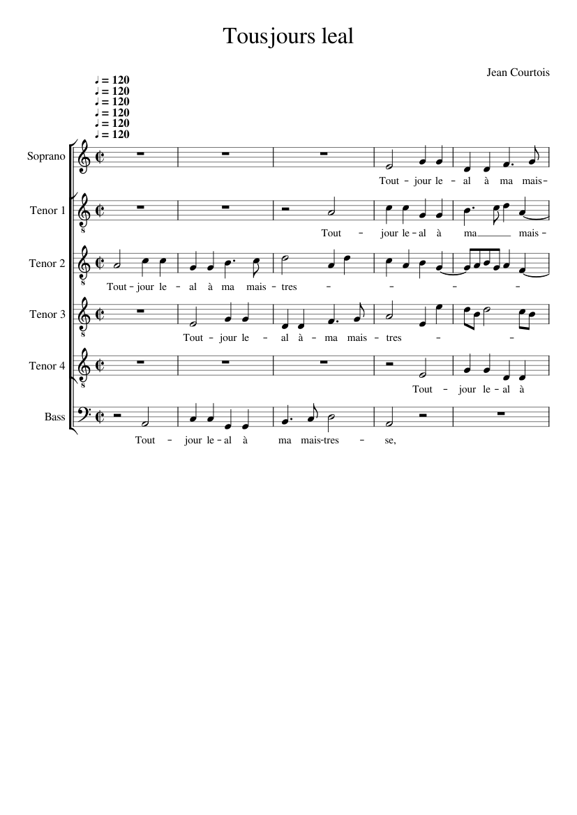 Tousjours leal