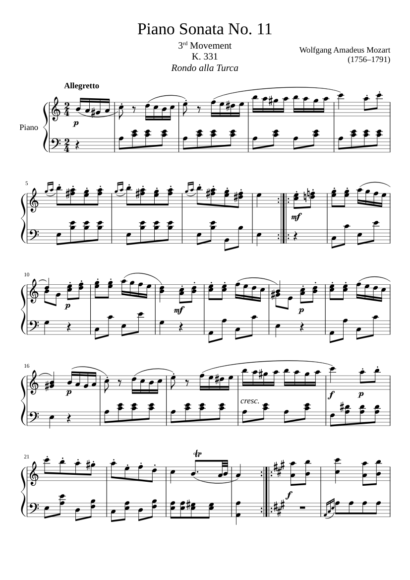 Sonaten und Rondos für Klavier