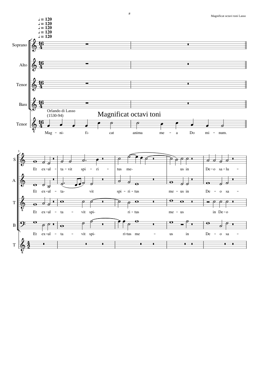 Magnificat octavi toni