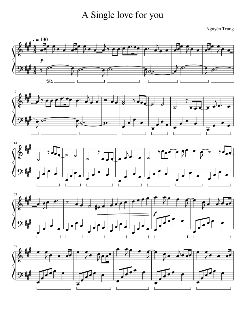 a single love for you (best version)