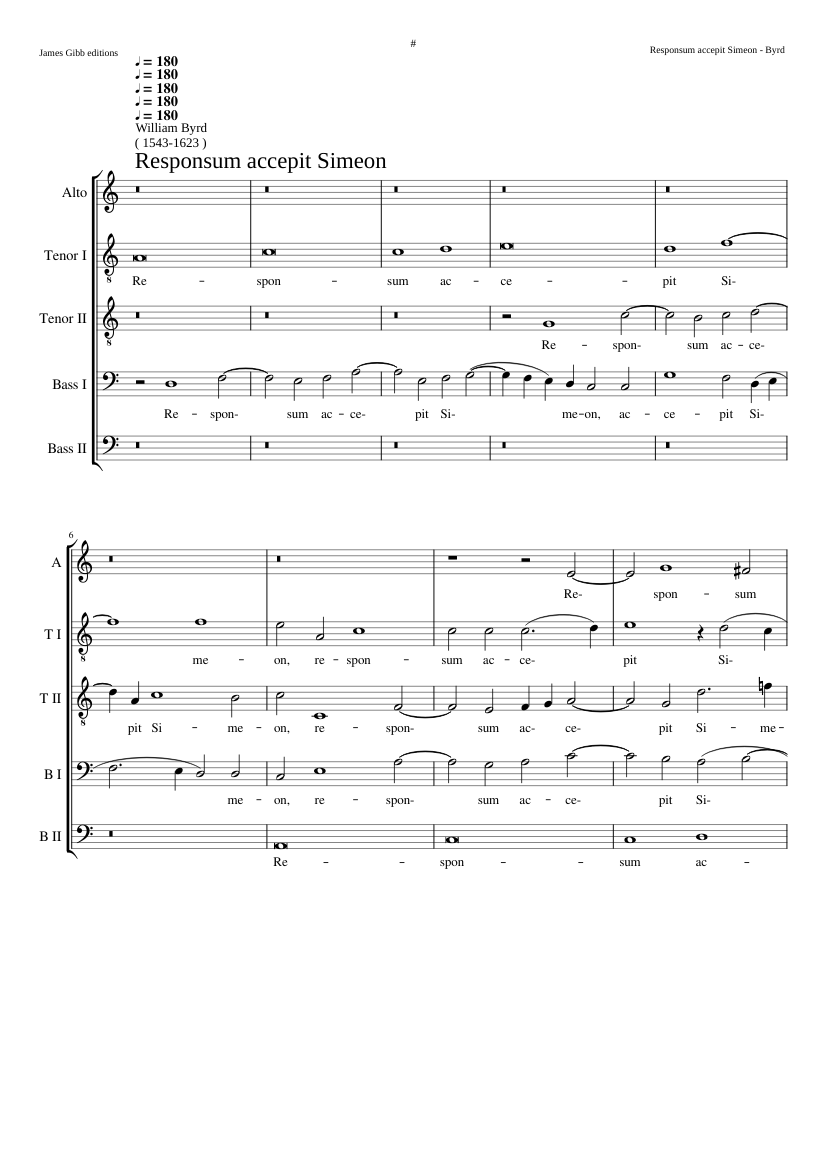 Responsum accepit Simeon