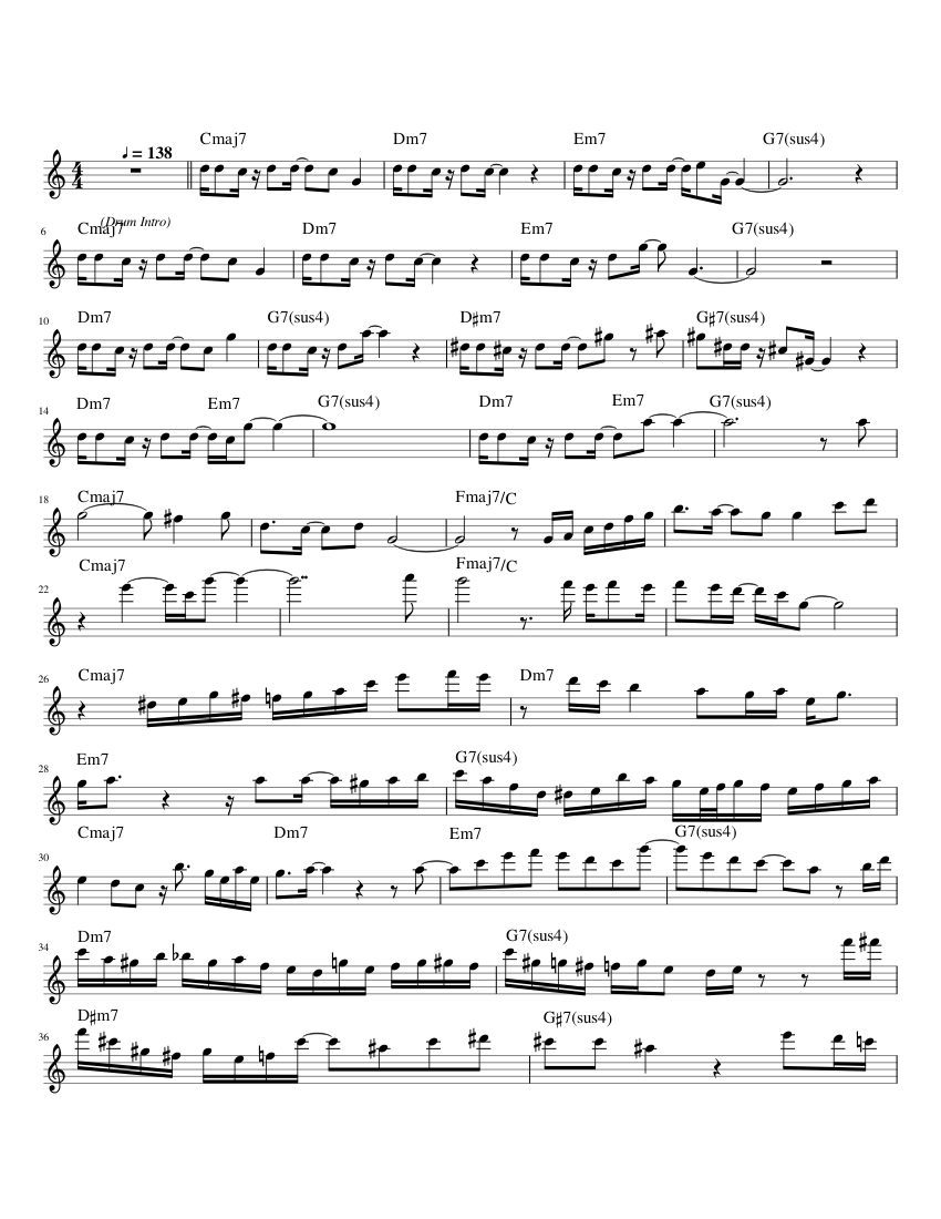 Dolphin Shoals Atsuko Asahi Sheet music for Saxophone alto (Solo