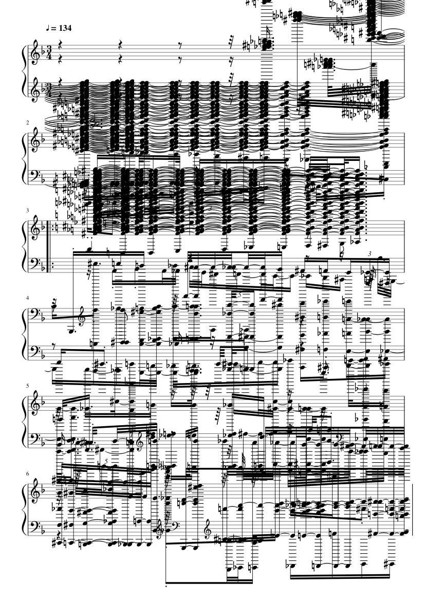 The Black MIDI Sheet music for Piano (Solo) | Musescore.com