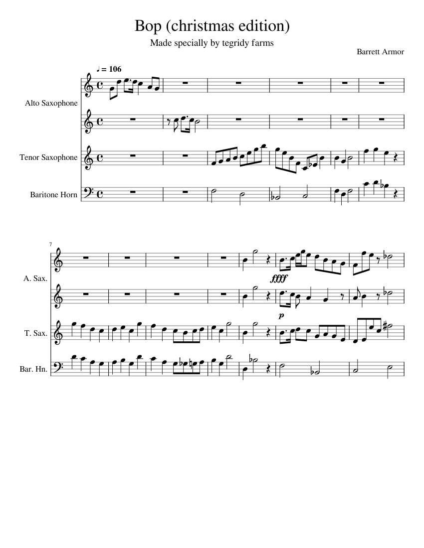 Bop (christmas edition)