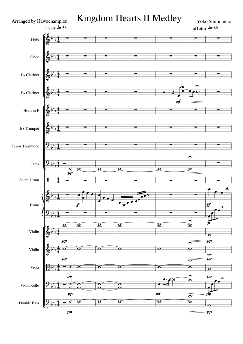 kingdom hearts 2 - twilight town theme