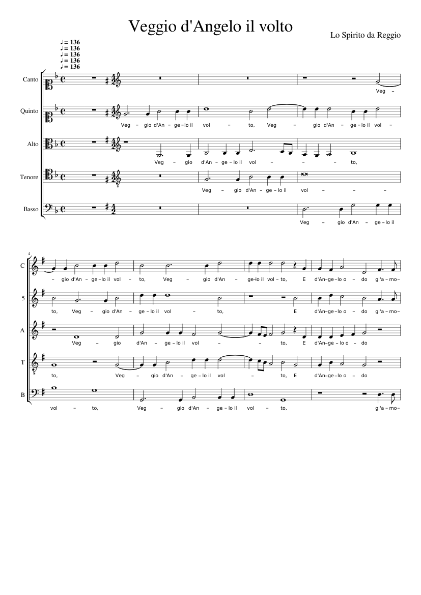 Veggio d'Angelo il volto