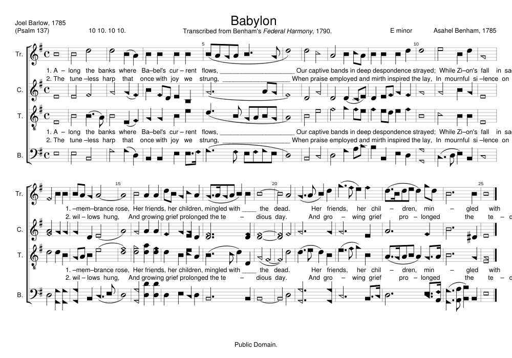 Babylon - Asahel Benham