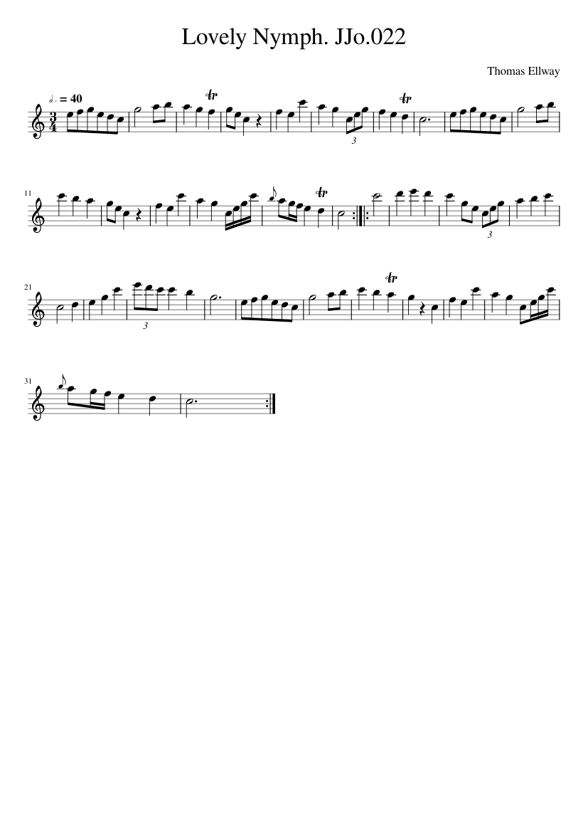 Lovely Nymph. JJo.022