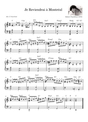 Free Robert Charlebois sheet music | Download PDF or print on Musescore.com