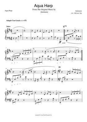 The Vampire Masquerade – Peter Gundry Sheet music for Piano