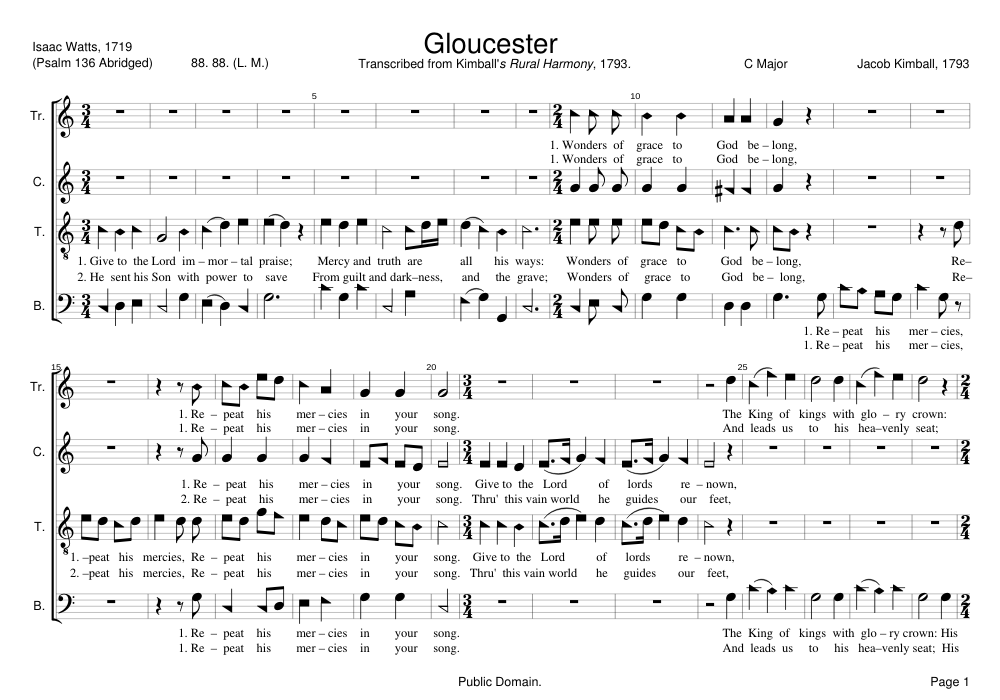 Gloucester - Jacob Kimball