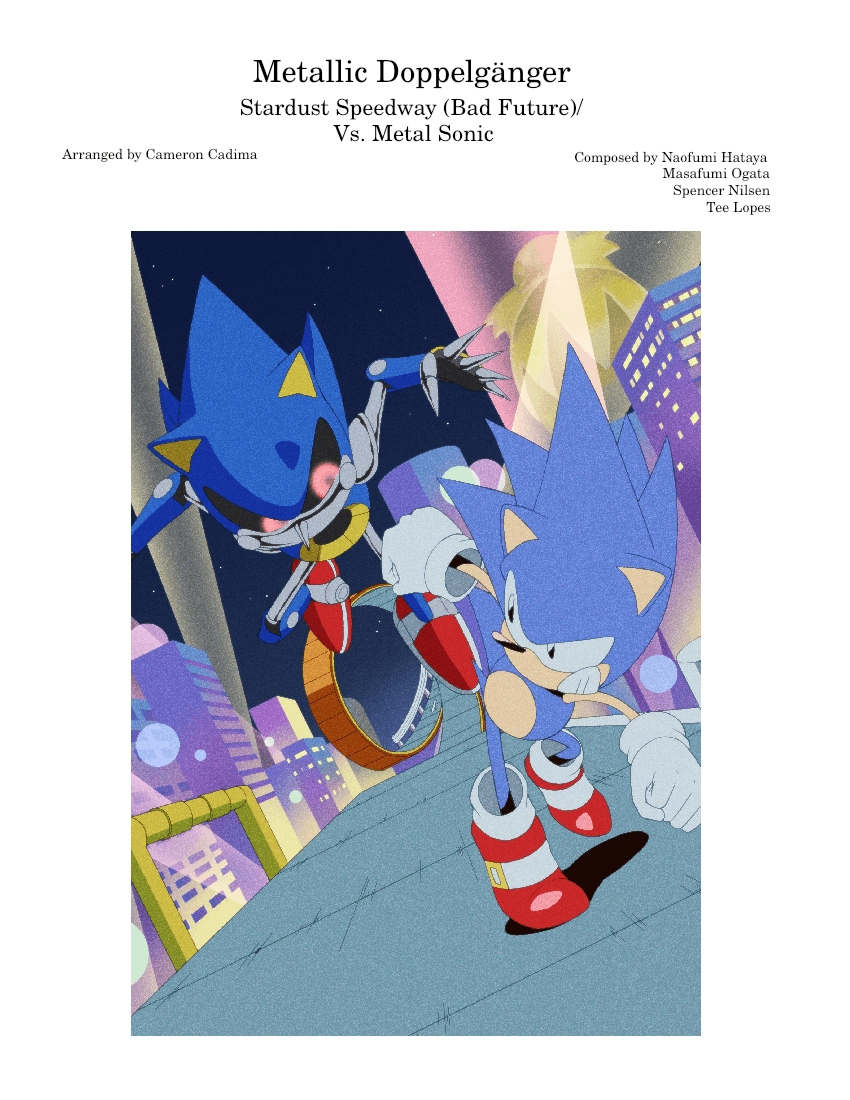 Vs. Metal Sonic (Stardust Speedway Bad Future JP) SynthWave [From Sonic  CD] – música e letra de Hotline Sehwani