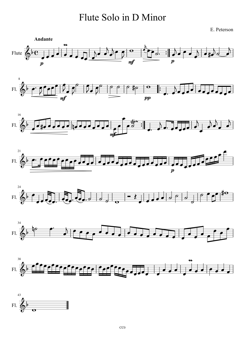 Flute Solos