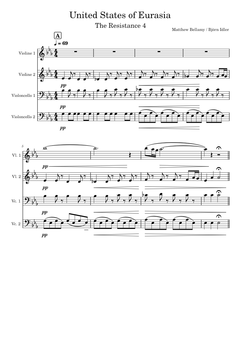 Muse - United States of Eurasia - piano tutorial