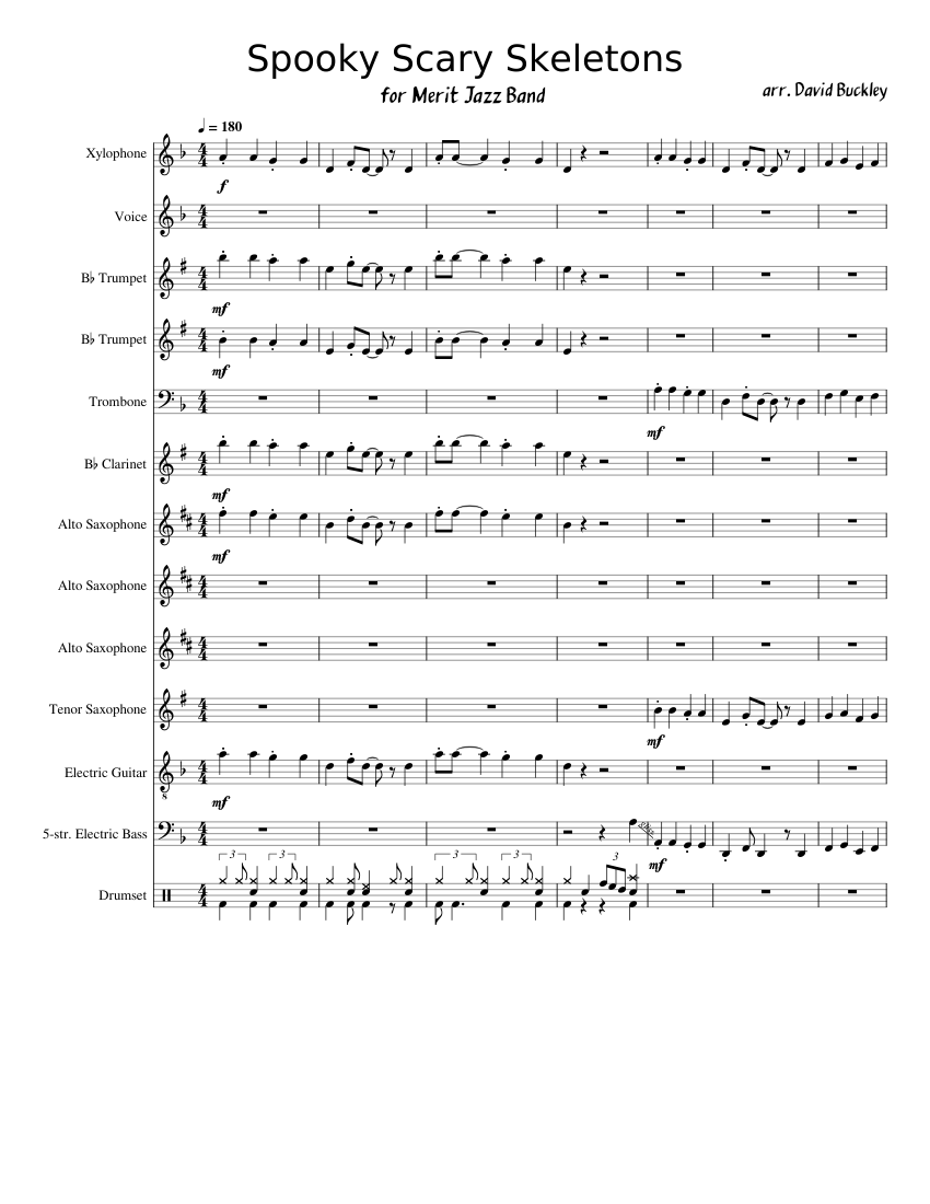 spooky scary skeletons