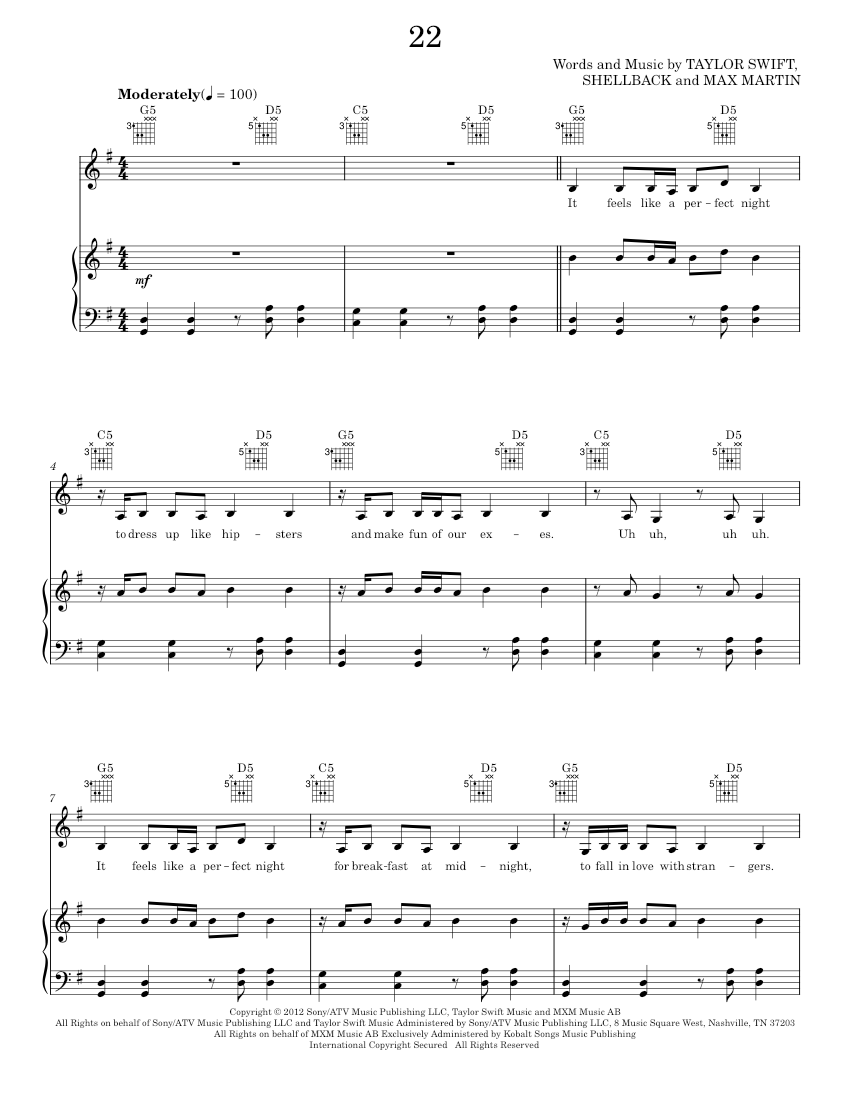 Taylor Swift - Folklore: Easy Piano Songbook | Spartiti Per Pianoforte Con Testi | Piano/Vocal/Guitar - Foto 3