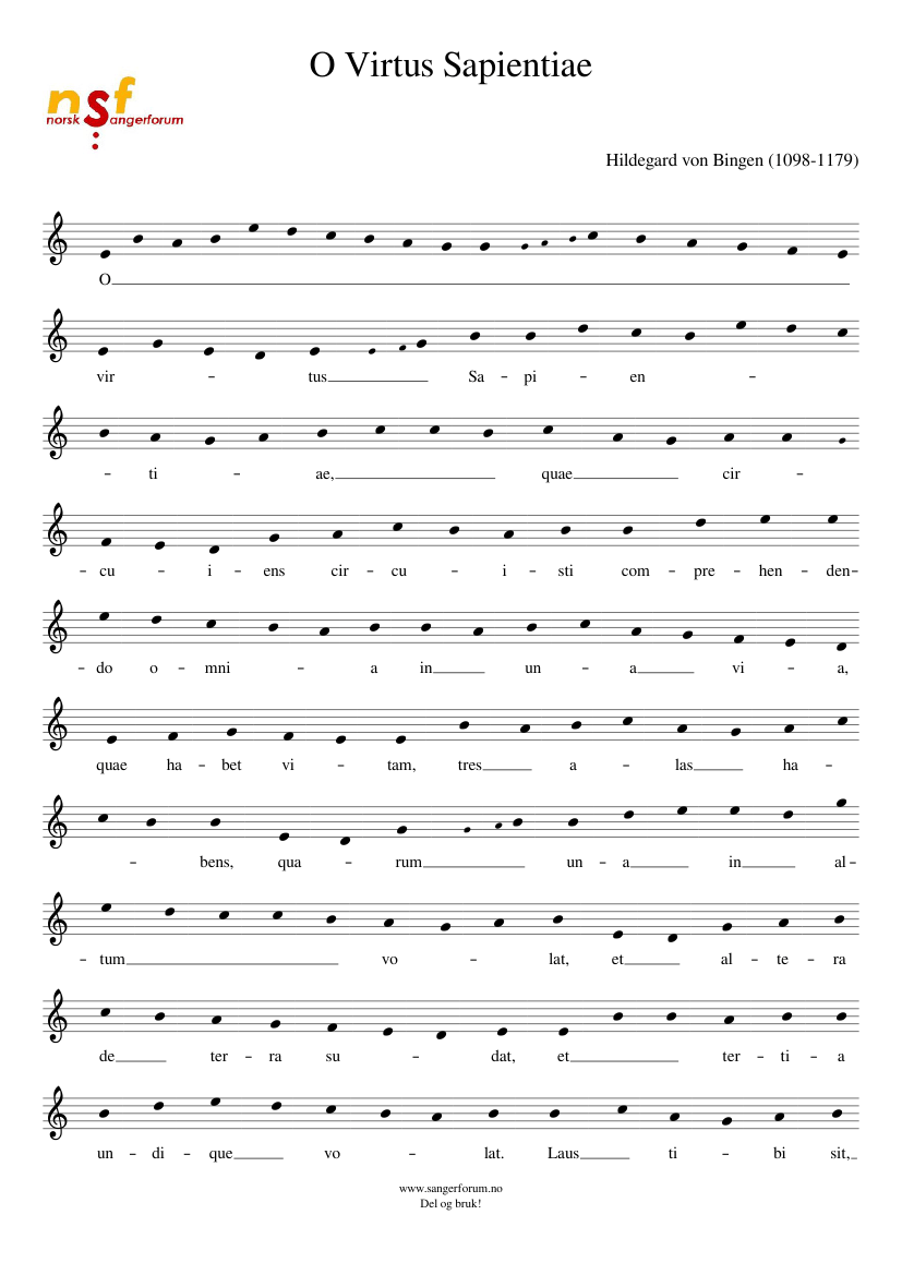 O Virtus Sapientiae