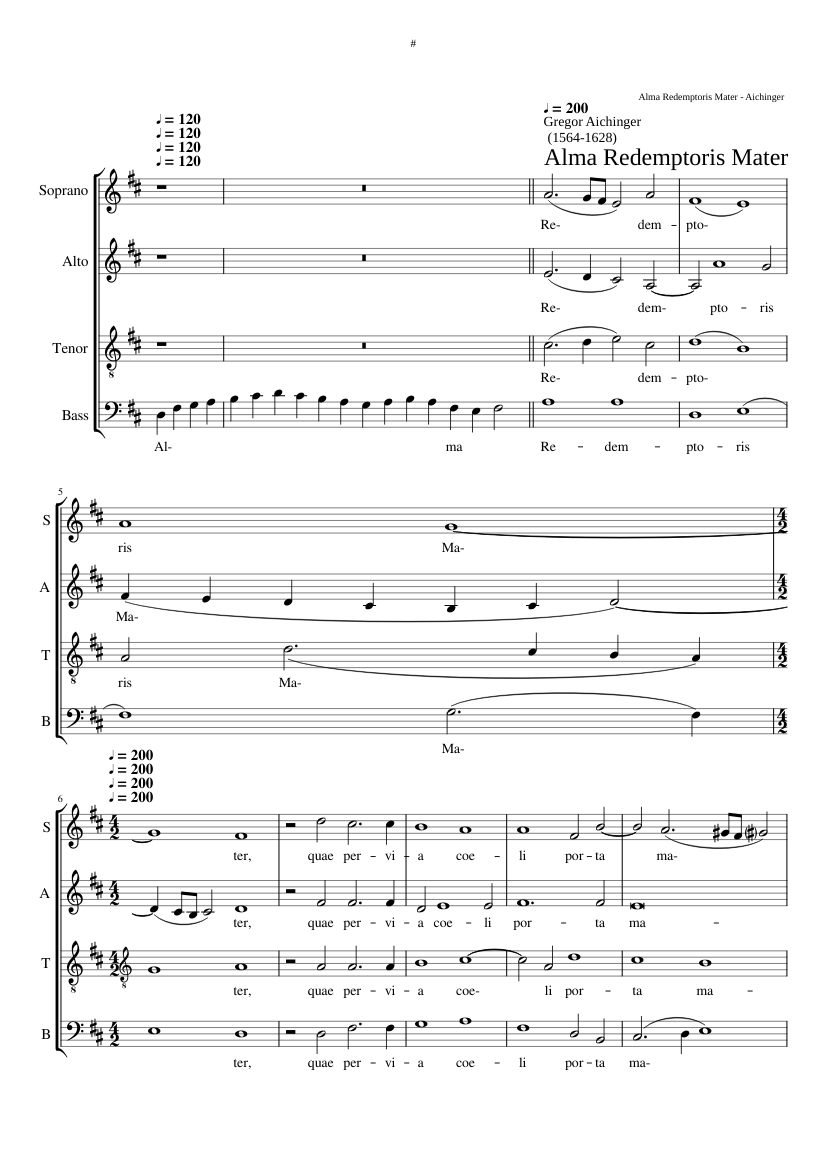 Alma Redemptoris mater