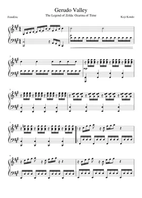 Zelda sheet music | Play, print, and download in PDF or MIDI sheet music on  Musescore.com
