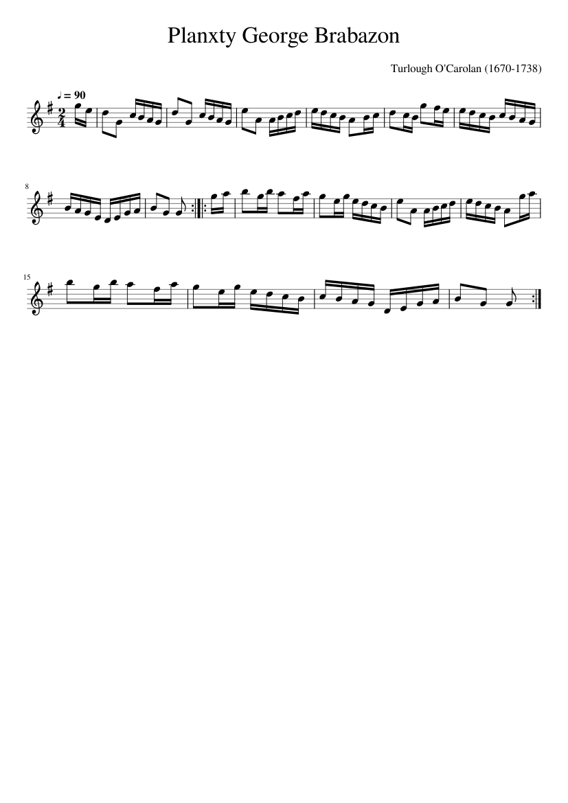 Planxty George Brabazon