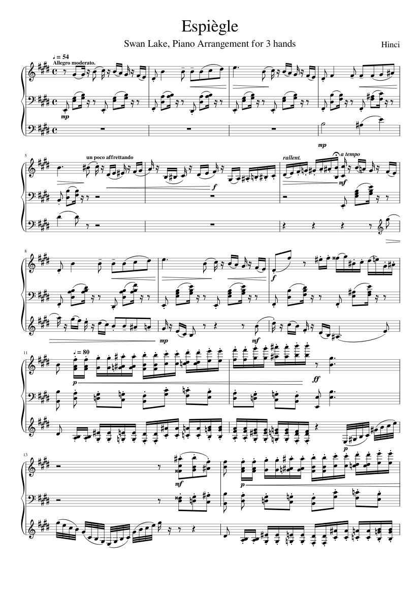 Swan Lake (ballet) Op.20