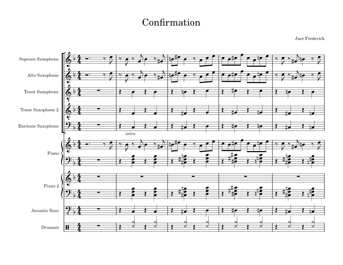 Confirmation Sheet music for Piano (Solo) | Musescore.com